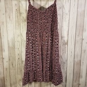 Torrid Tribal Print Ikat Smocked Sundress, GUC